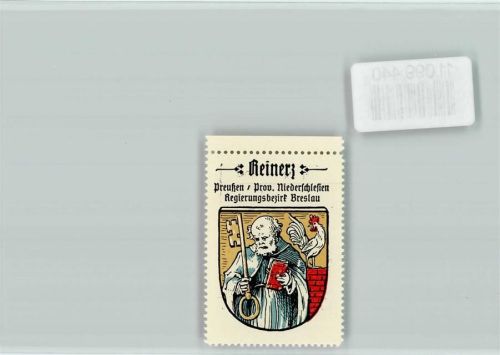 Bad Reinerz Vignette Wappen Kaffee Hag ca 1920-1940