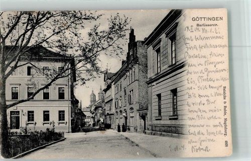 Göttingen 1904 Barfüsserstraße Verlag Reinicke & Rubin 4609