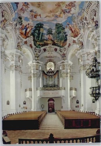Steinhausen Dorfkirche Juwel der Rokoko Baukunst, erbaut von Dominikus Zimmermann 1723-1733 AK Orgel