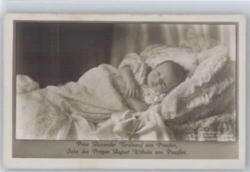 Baby Prinz Alexander Ferdinand - Original-Aufnahme Selle & Kuntze