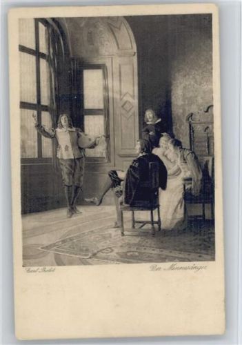 1918 Der Minnesänger im Schloß