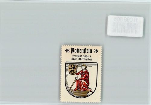Pottenstein Vignette Wappen Kaffee Hag ca 1920-1940