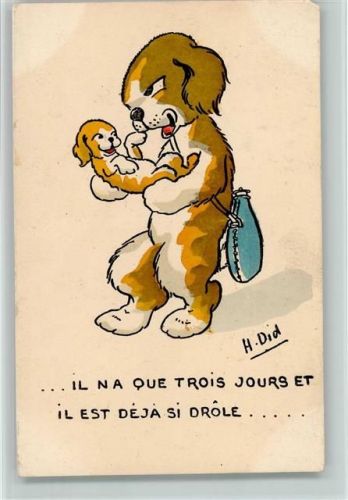 Comic - Humor - sign H. Did - Verlag E.R. Paris Serie 1 - 1928 AK