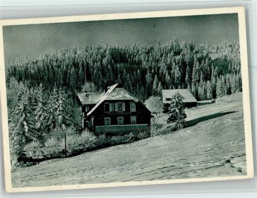 78141 W7741 Schönwald im Schwarzwald - Hotel Sommerberg Winteraufnahme