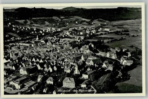 Hersbruck Fliegeraufnahme Feigegeben d. R.L.M.