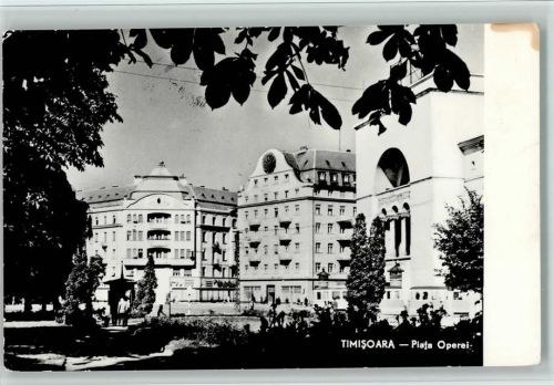 Temesvar Opernhaus Piata Operei