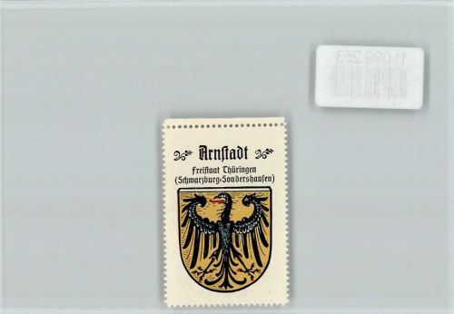 Arnstadt Vignette Wappen Kaffee Hag ca 1920-1940