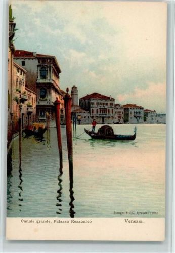 Venezia Canale grande Palazzo Rezzonico