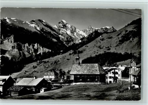 Mürren Katholische Kapelle Tschingelspitz Gspaltenhorn Büttlassen