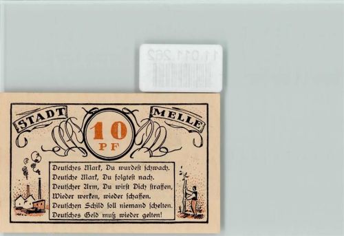 49324 W4520 Melle , Wiehengeb - Notgeldschein