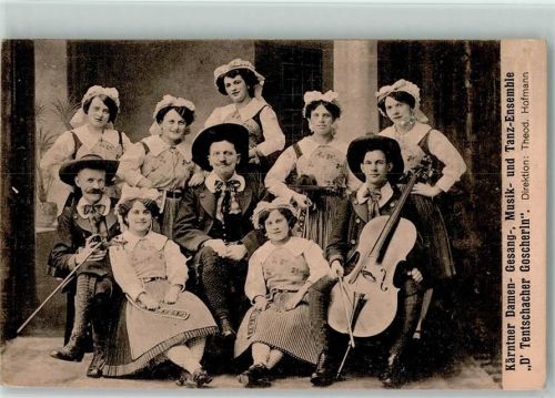 Kärtner Damen Gesang-Musik und Tanz Ensemble, Variete