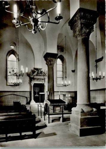 Worms Alte Synagoge Innenansicht