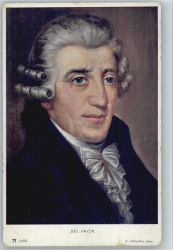 1914 jos. Haydn sign Schindler