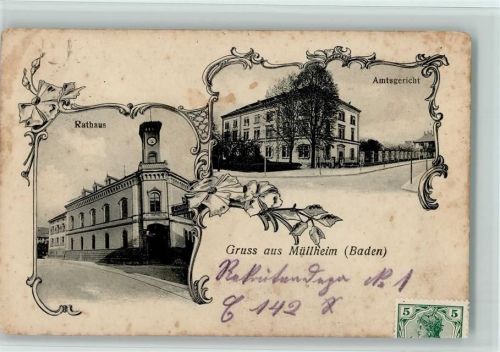 Müllheim Rathaus Amtsgericht