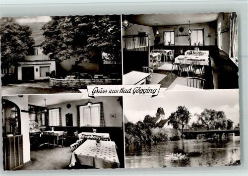 Bad Gögging Gasthaus "Zur Sonne" Innenaufnahme 4-Bild-Aufnahme