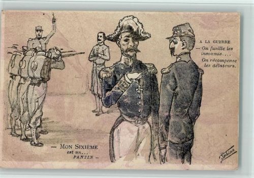 Paris Serie Librairie Politique Nr. 101- 12 c - sign Sphinx , 1902 gute Erhaltung Politik Lithographie / Künstlerkarte