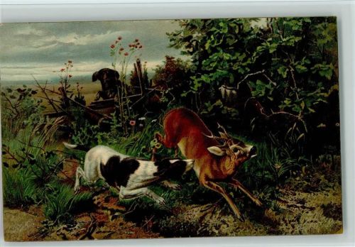 2960 Gemälde von Maffei, Jagdhunde, sichere Beute