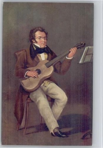sign Sandor - B.K.W. 635-3 - Schubert mit Gitarre