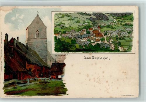 Westfalen - Litho - Velten ca 1898 AK