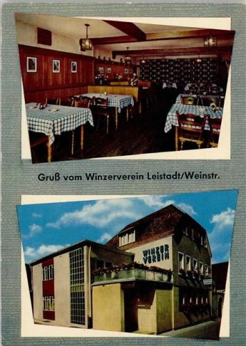 Leistadt Winzerverein Innenaufnahme Gastraum 2-Bildaufnahme
