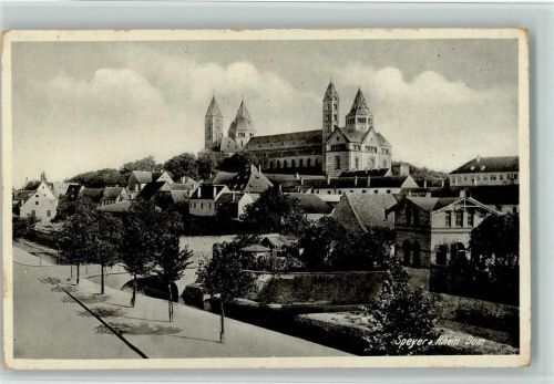 Speyer Ortsansicht mit Dom