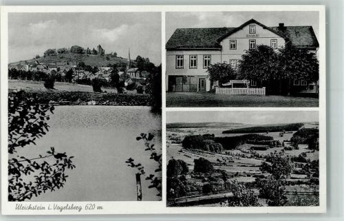 Ulrichstein Ortsansichten Gasthof Pension Darmstädter Hof 3-Bildaufnahme