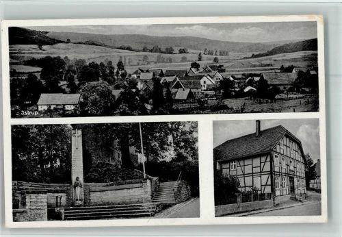Istrup Ehrenmal Gasthaus Gastwirtschaft Fritz Böddeker Kolonialwaren