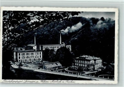 Rauschengrund Spinnerei und Weberei Fabrik,