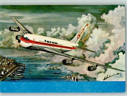 Tarom Boing 707 - Fotomontage