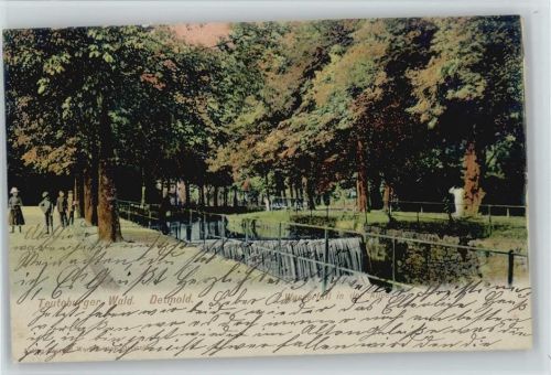 Detmold Wasserfall Allee ex Sammlung Busse