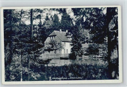 Leopoldstal Waldgststätte Pension Silbermühle ex Sammlung Busse
