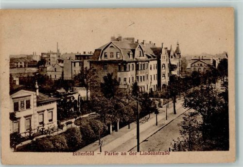 Bitterfeld Partie an der Lindenstraße