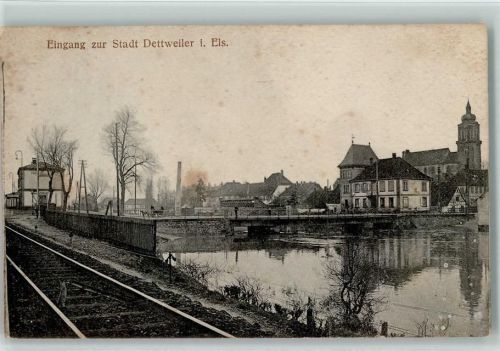 Dettwiller Bahngleise