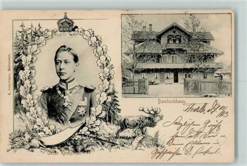 1903 Dambachhaus Unser Kronprinz