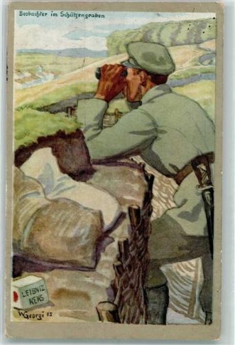 1916 sign. Georgi Schützengraben