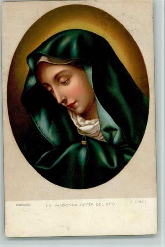 29836 Gemälde von Dolci, Madonna detta del Dito, christliches Heilige