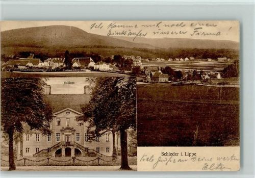 Schieder-Schwalenberg Gesamtansicht Schloss 2-Bildaufnahme