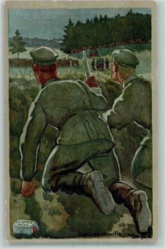 1917 WK I Schleichpatrouille sign. Georgi AK
