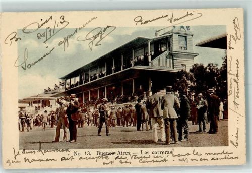 Buenos Aires 1913 Las carreras