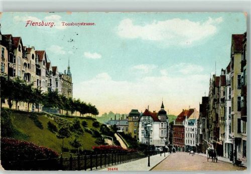 Flensburg 1912 Toosbuystraße