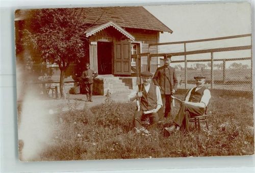 Widin Eisenbahner-Unterkunft Privatfoto AK