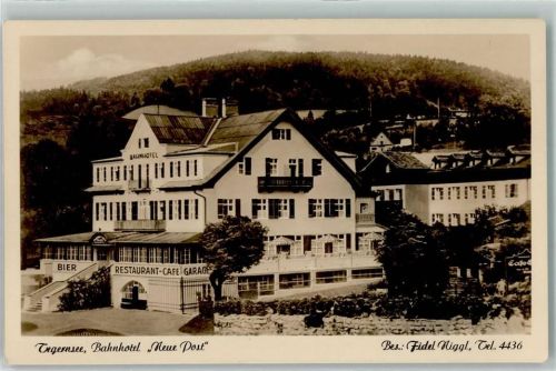 Tegernsee Bahnhotel Neue Post