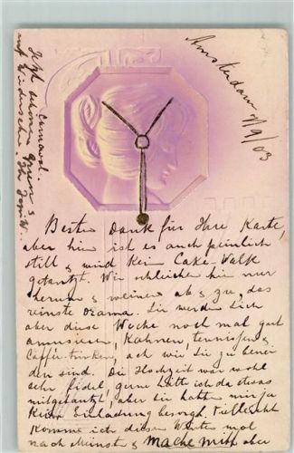 1902 Reliefdruck AK