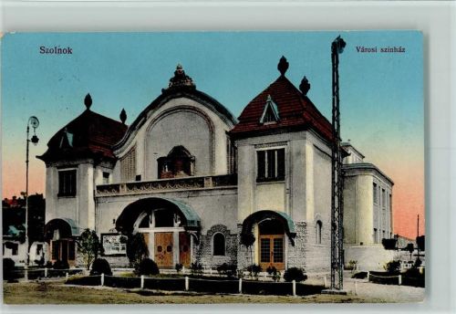 Szolnok 1915 Varosi szinhaz - Theater?