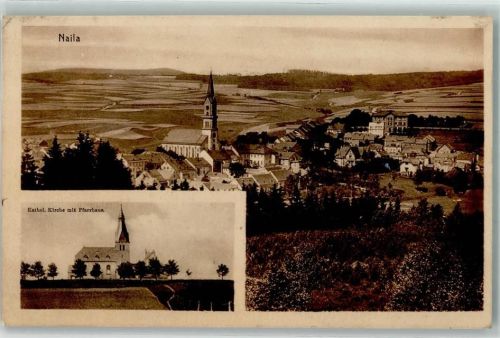 Naila 1915 Pfarrkirche