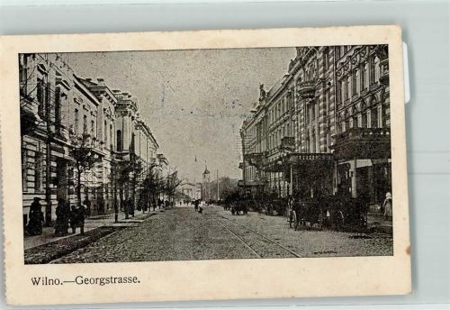Wilna 1916 Georgstraße