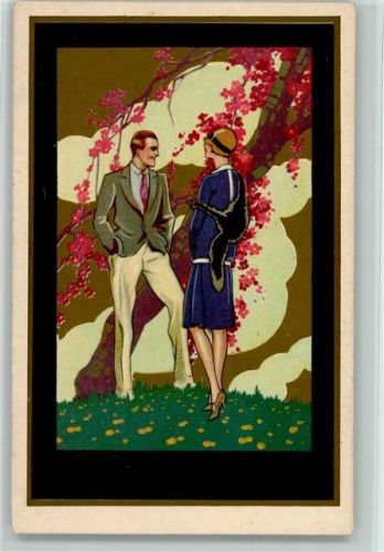 1928 Degami Serie 2070 - Art Deco Mode