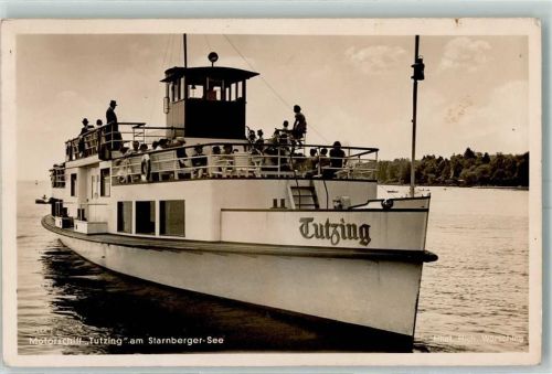 Starnberg Motorschiff Tutzing am Starnberger See