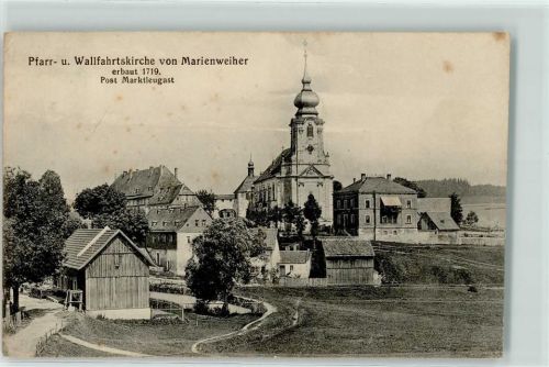 95352 W8654 Marktleugast - Pfarrkirche Wallfahrtskirche Marienweiher 1719