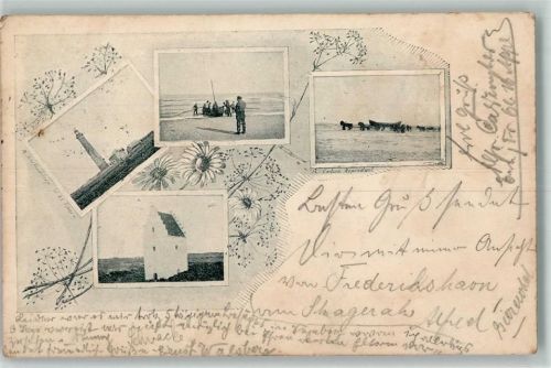 1899 Seenotrettung, Leuchtturm, Skagerak